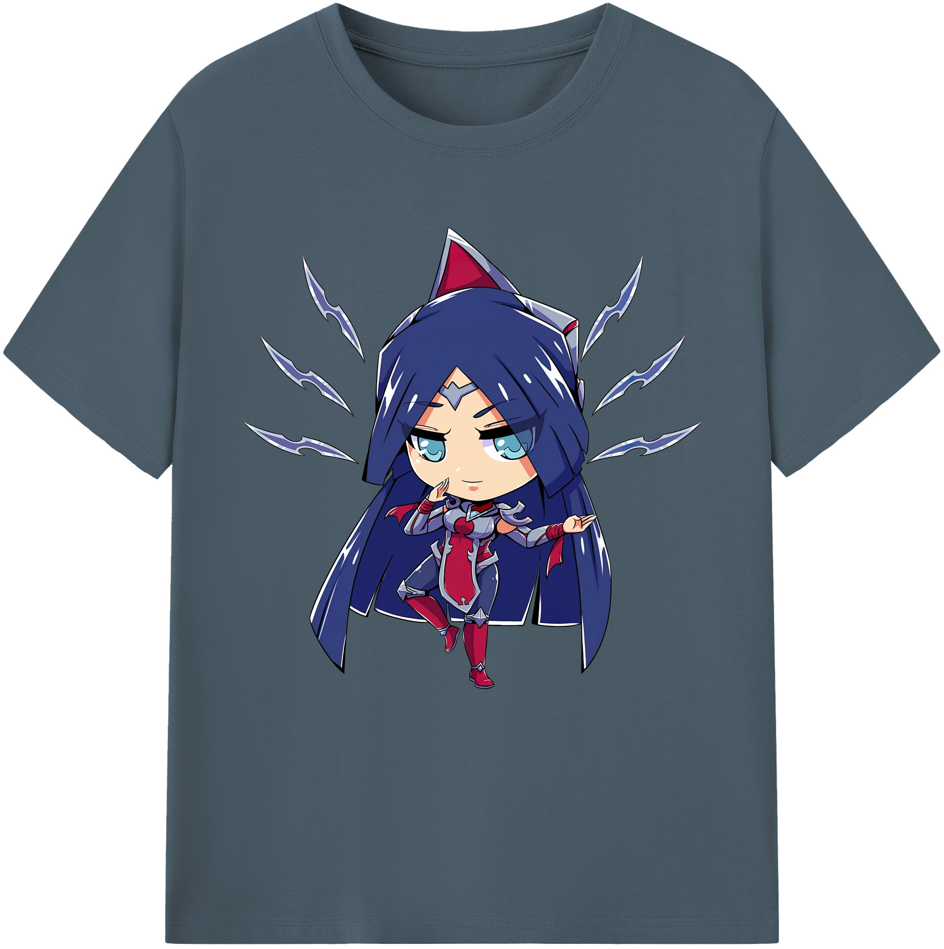 リーグ・オブ・レジェンド League of Legends LOL 綿100％半袖Tシャツ（フロントプリント）